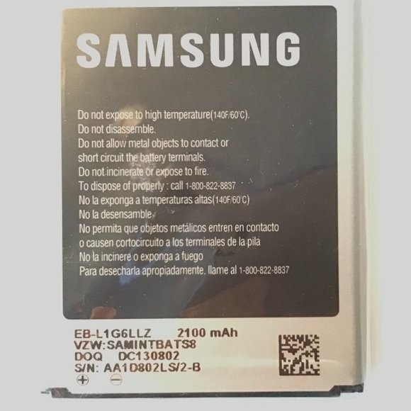 samsung battery eb-l1g6llz - Picture 1 of 2